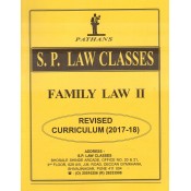 S. P. Law Classes Family Law II for BA. LL.B & LL.B by Prof. A. U. Pathan [SP Notes New Syllabus 2019]